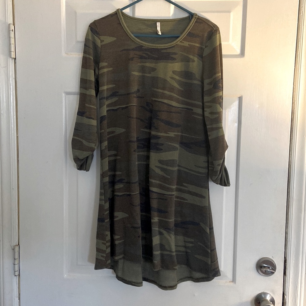 Z Supply camo dress size S